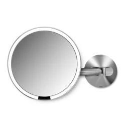 Simplehuman Rechargeable Wall Mounted 20cm Cosmetic Sensor Mirror 7 Simplehuman Rechargeable Wall Mounted 20cm Cosmetic Sensor Mirror -Ideal Standard Store st3002 d1