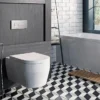 Britton Bathrooms Stadium Wall Hung Pan + Soft Close Seat -Ideal Standard Store stadwh d1