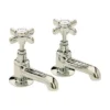 Heritage - Dawlish Basin Pillar Taps - Vintage Gold