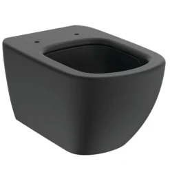 Ideal Standard Tesi Silk Black AquaBlade Wall Hung WC + Soft Close Seat 10 Ideal Standard Tesi Silk Black AquaBlade Wall Hung WC + Soft Close Seat -Ideal Standard Store tessbwhsc d1