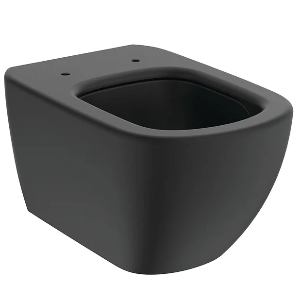 Ideal Standard Tesi Silk Black AquaBlade Wall Hung WC + Soft Close Seat 5 Ideal Standard Tesi Silk Black AquaBlade Wall Hung WC + Soft Close Seat - Image 3