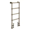 Bloomsbury Old English Brass 498 X 1194mm Floor Mounted Towel Rail -Ideal Standard Store tr19oeb n d1