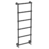 Bloomsbury Black Nickel 1548 X 498mm Wall Mounted Towel Rail 1 Bloomsbury Black Nickel 1548 X 498mm Wall Mounted Towel Rail -Ideal Standard Store tr22bn l