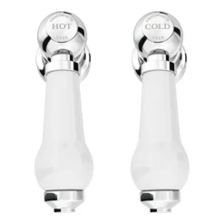 Chatsworth 1928 Traditional White Lever Bath Filler Tap -Ideal Standard Store trad018d d1