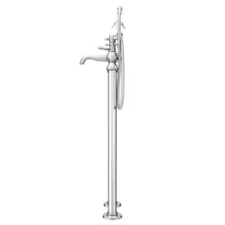 Chatsworth 1928 Traditional Crosshead Freestanding Bath Shower Mixer Tap -Ideal Standard Store trad03dfs d4