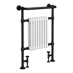 Chatsworth Savoy Matt Black Traditional Heated Towel Rail Radiator 7 Chatsworth Savoy Matt Black Traditional Heated Towel Rail Radiator -Ideal Standard Store trd01mb l