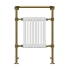 Chatsworth Savoy Brushed Gold Traditional Heated Towel Rail Radiator -Ideal Standard Store trd01vg d1