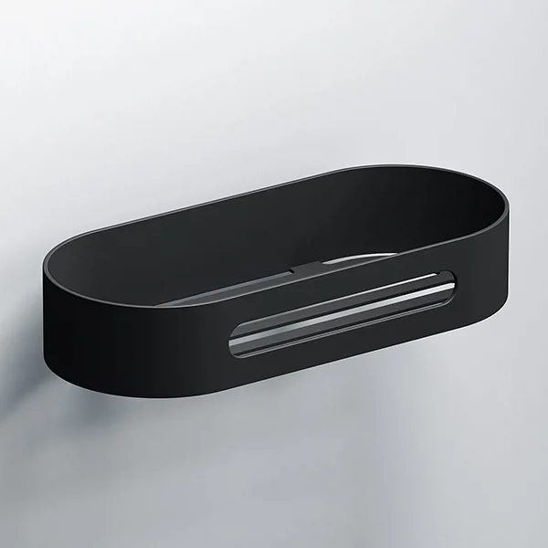 Venice Black 215mm Shower Basket 3 Venice Black 215mm Shower Basket