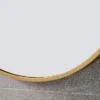 Arezzo Brushed Brass 500 X 800mm Capsule Mirror -Ideal Standard Store ven5080bb d2