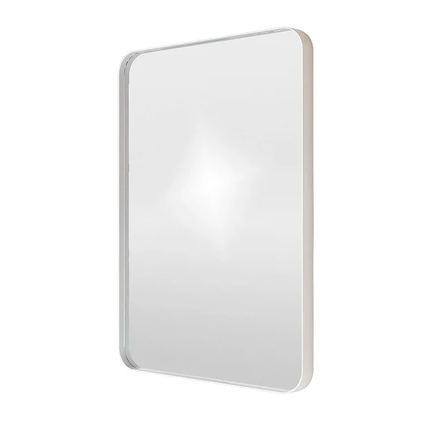 Venice White Frame 500 X 750mm Rectangular Mirror 4 Venice White Frame 500 X 750mm Rectangular Mirror - Image 2