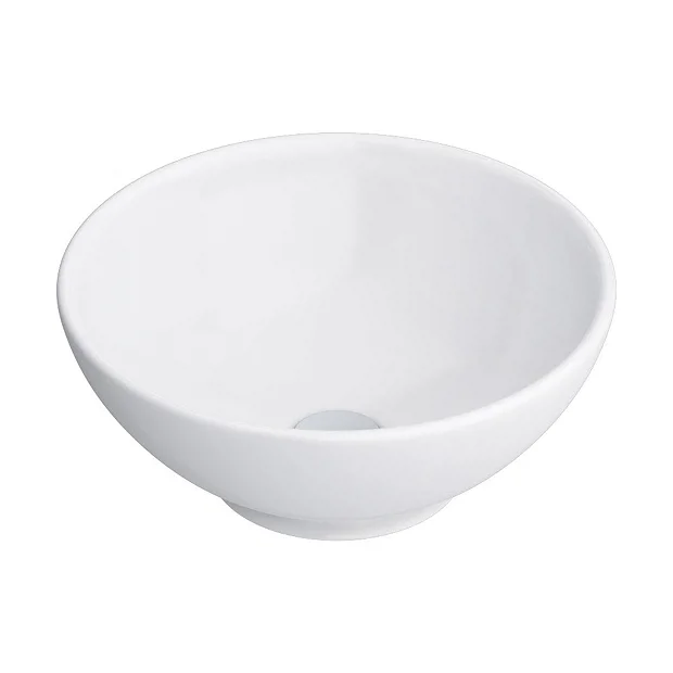 Runda Round Counter Top Basin 0TH - 380mm Diameter 6 Runda Round Counter Top Basin 0TH - 380mm Diameter - Image 4