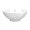 Runda Round Counter Top Basin 0TH - 380mm Diameter