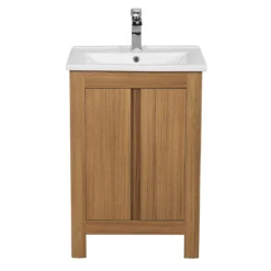 Valencia Naturale Oak Effect Vanity Unit - 550mm Wide -Ideal Standard Store vnat55oak d1