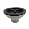 Venice Matt Black Plastic Basket Strainer Kitchen Sink Waste -Ideal Standard Store vnkbs545 d1