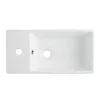 Cubix High Gloss White Vanity Unit Inc Ceramic Basin W480 X D230mm -Ideal Standard Store vty058 d5