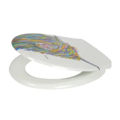 Croydex Angus McCoo Flexi-Fix Toilet Seat By Steven Brown Art -Ideal Standard Store wl604022 d4