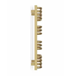Terma Alex One H760 X W500mm Brass Electric Only Towel Rail -Ideal Standard Store wwaln076050 kbrae8p d2