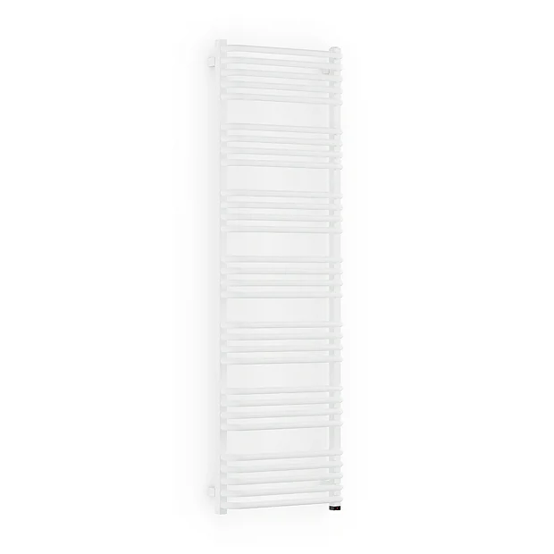 Terma Alex One H1580 X W500mm White Electric Only Towel Rail 3 Terma Alex One H1580 X W500mm White Electric Only Towel Rail - Image 2