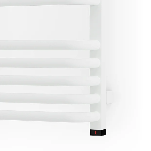 Terma Alex One H1580 X W500mm White Electric Only Towel Rail 2 Terma Alex One H1580 X W500mm White Electric Only Towel Rail